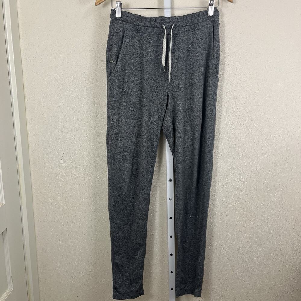 Vuori Jogger Pants Mens S/M Gray Drawstring Performance Lounge Athletic